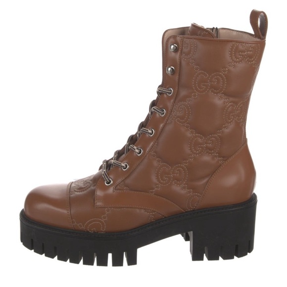 Gucci GG Logo Booties - Picture 1 of 5
